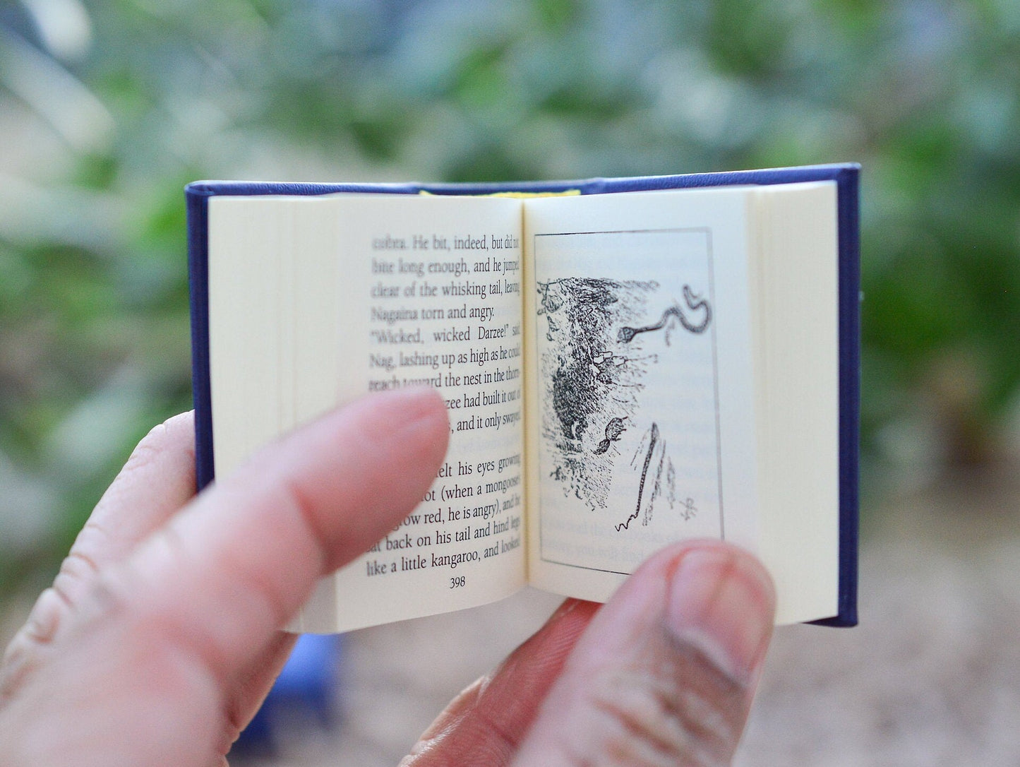 The Jungle Book by Rudyard Kipling Miniature Book