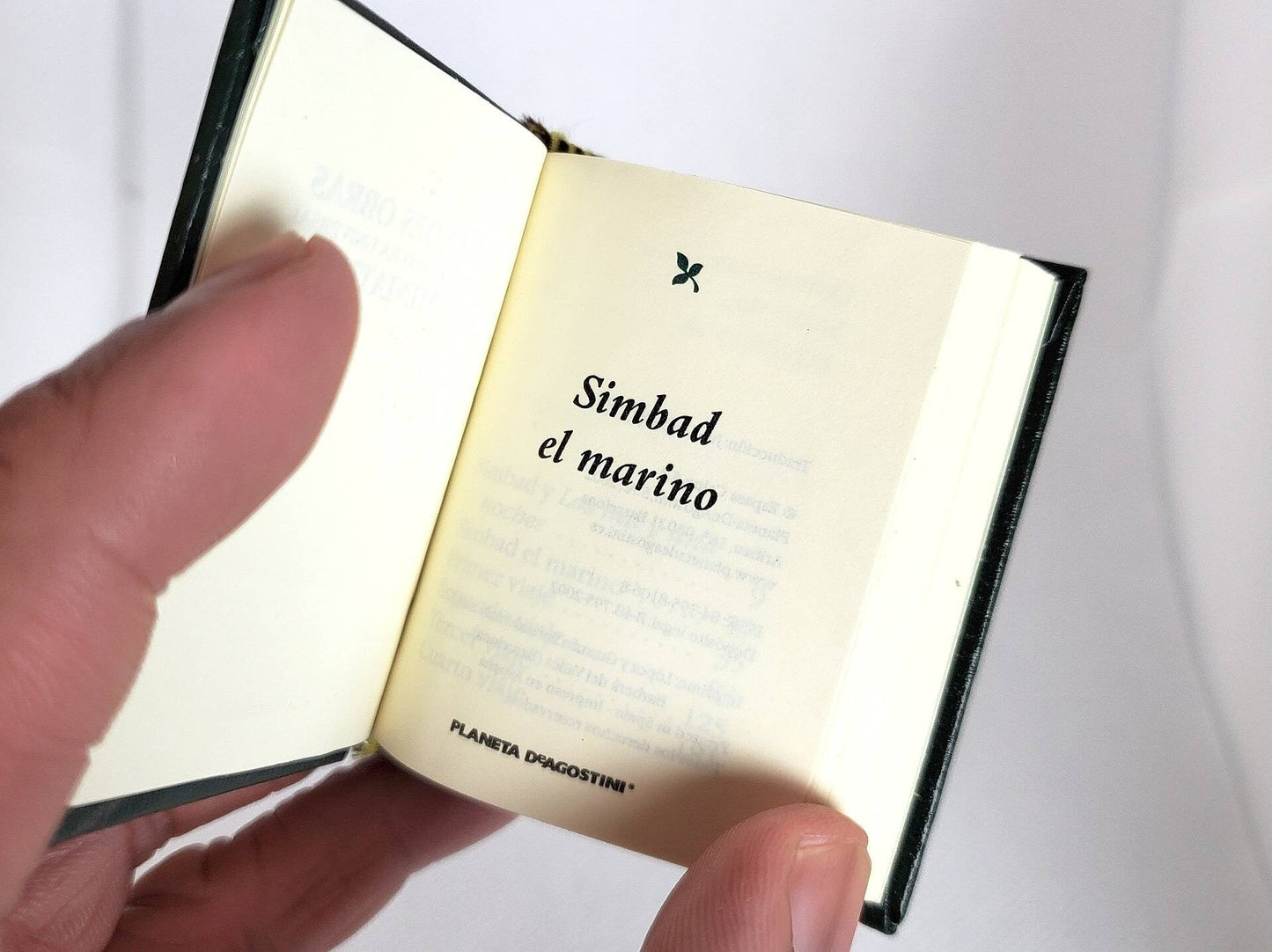 Sinbad El Marino (Sinbad the Sailor) Spanish Language Miniature Book