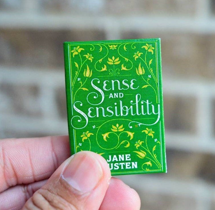 Sense and Sensibility by Jane Austen A Collection of Quotes & Sayings Miniature Book Paperback