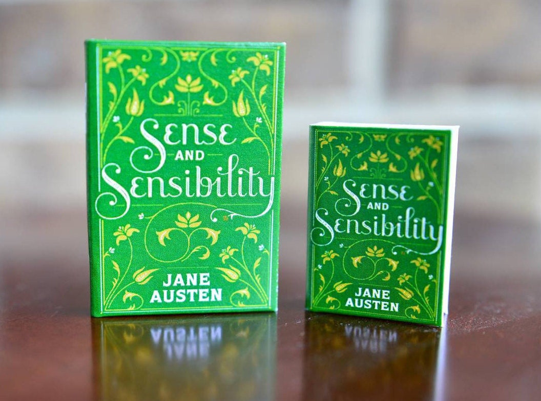 Sense and Sensibility by Jane Austen A Collection of Quotes & Sayings Miniature Book Paperback