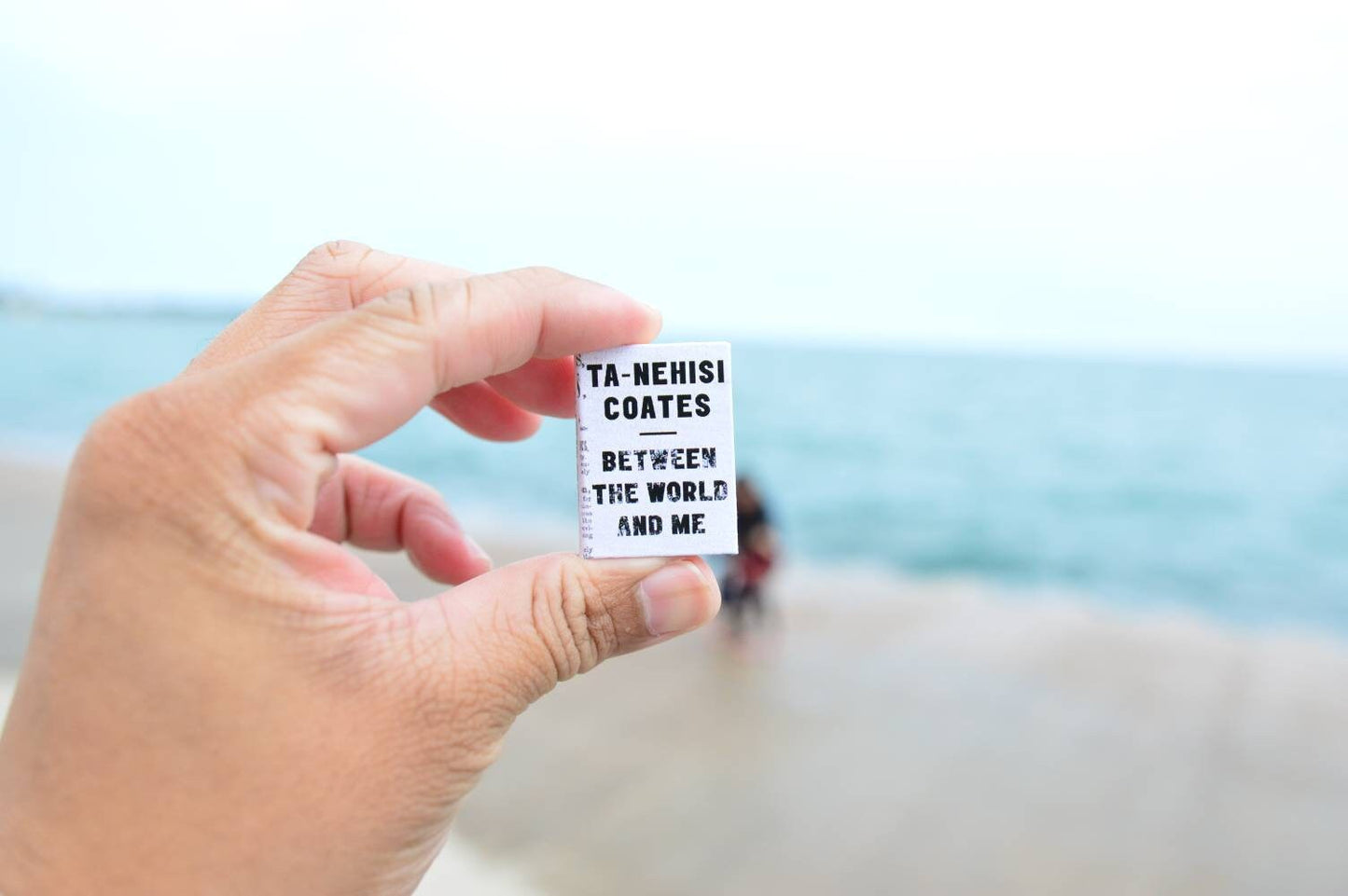 Between The World and Me Ta-Nehisi Coates Dollhouse Micro Miniature Book A Collection of Quotes & Sayings, Paperback