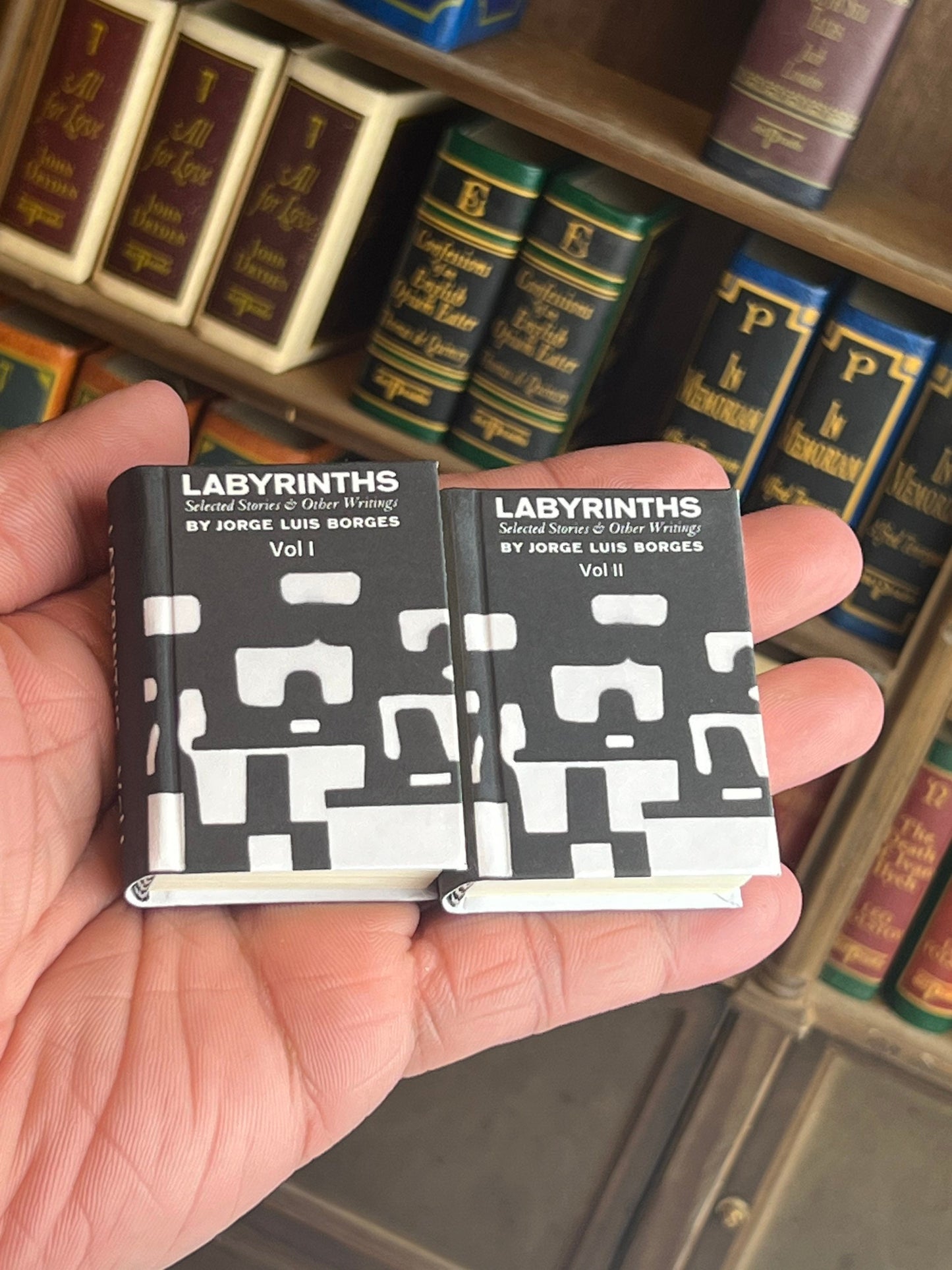 Labyrinths Selected Stories & Other Writings by Jorge Luis Borges 2 Vol Miniature Book Set