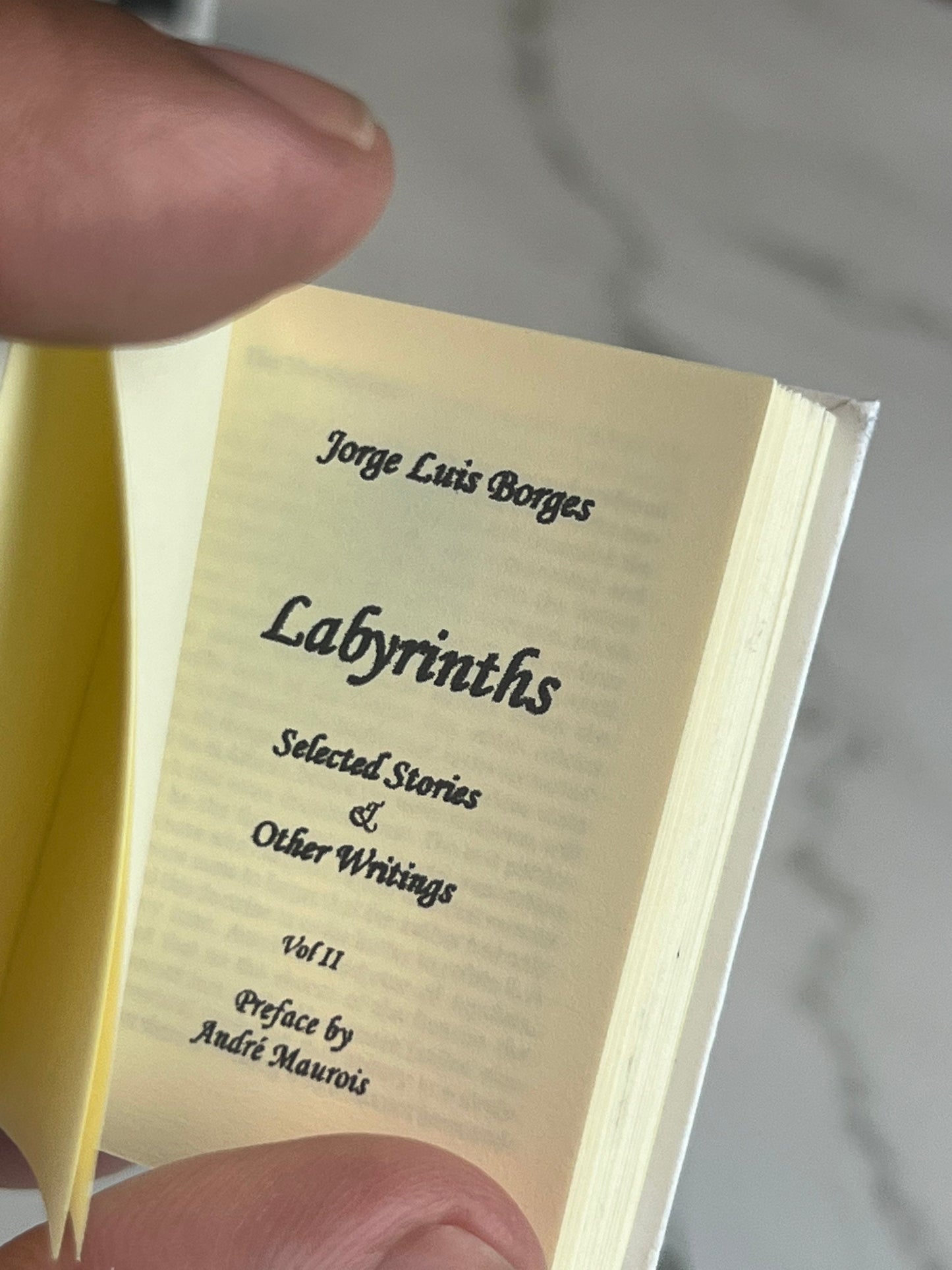 Labyrinths Selected Stories & Other Writings by Jorge Luis Borges 2 Vol Miniature Book Set