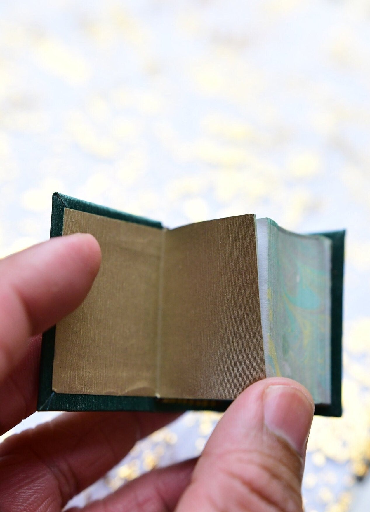 The Quran in Arabic 1:6 Scale Miniature Book
