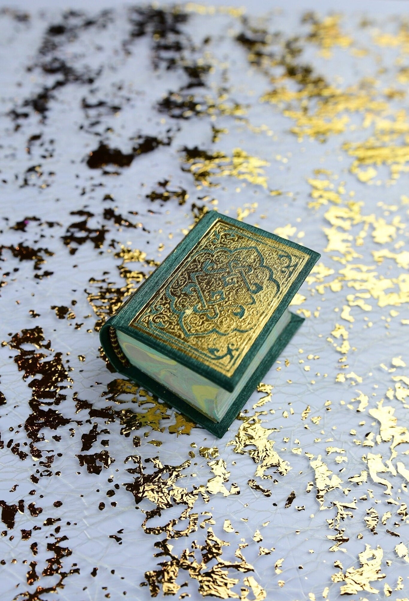 The Quran in Arabic 1:6 Scale Miniature Book