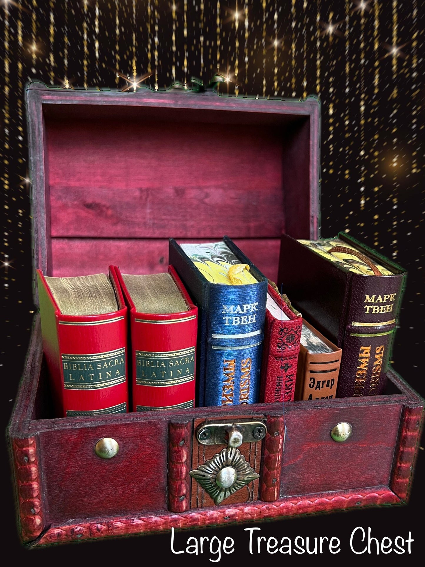 Treasure Chest (Large) for Miniature Books