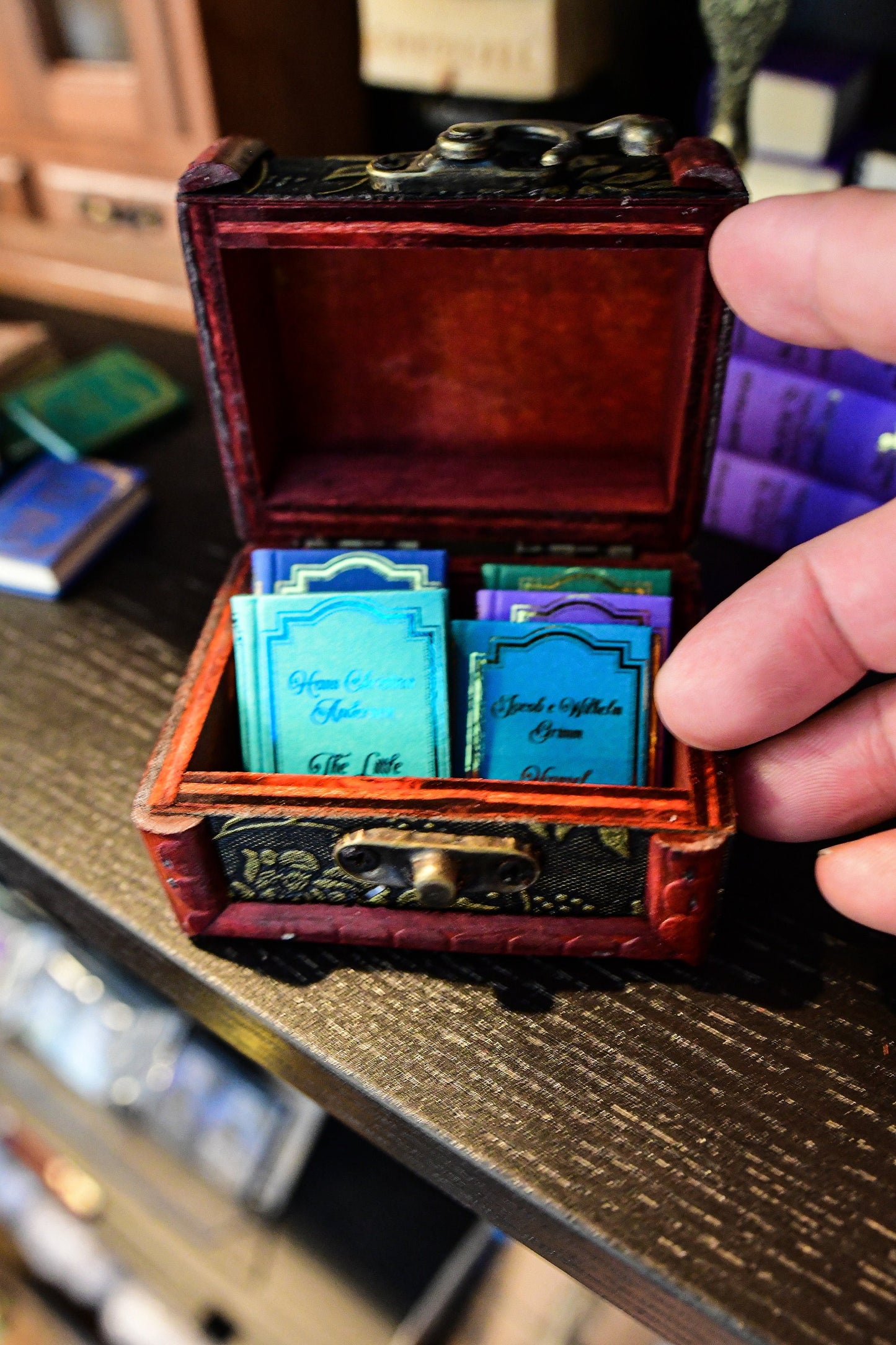 Treasure Chest (Small) for Miniature Books