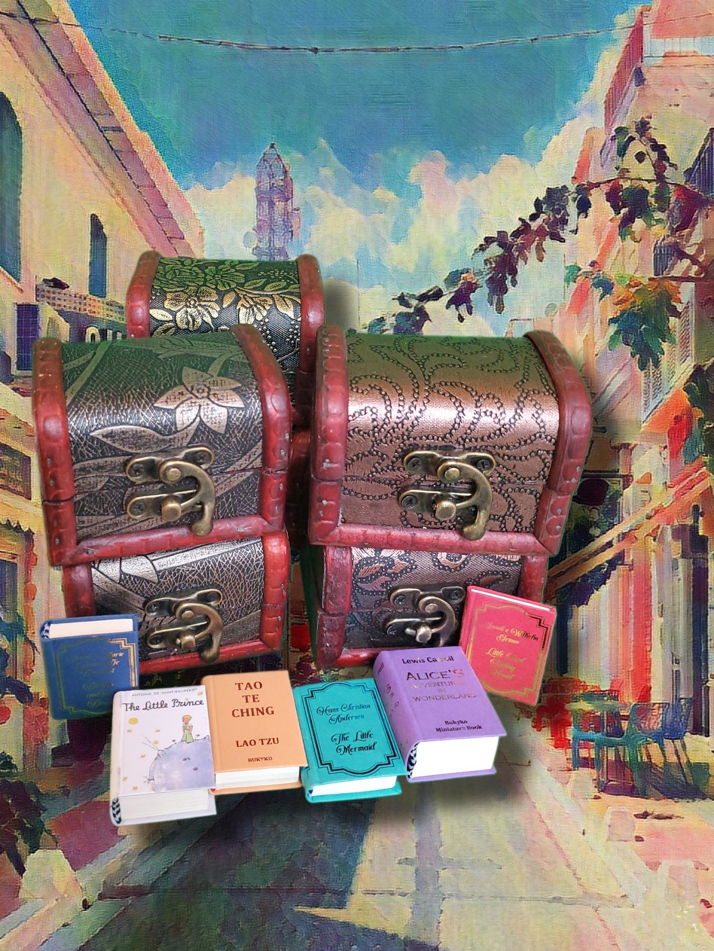 Treasure Chest (Small) for Miniature Books