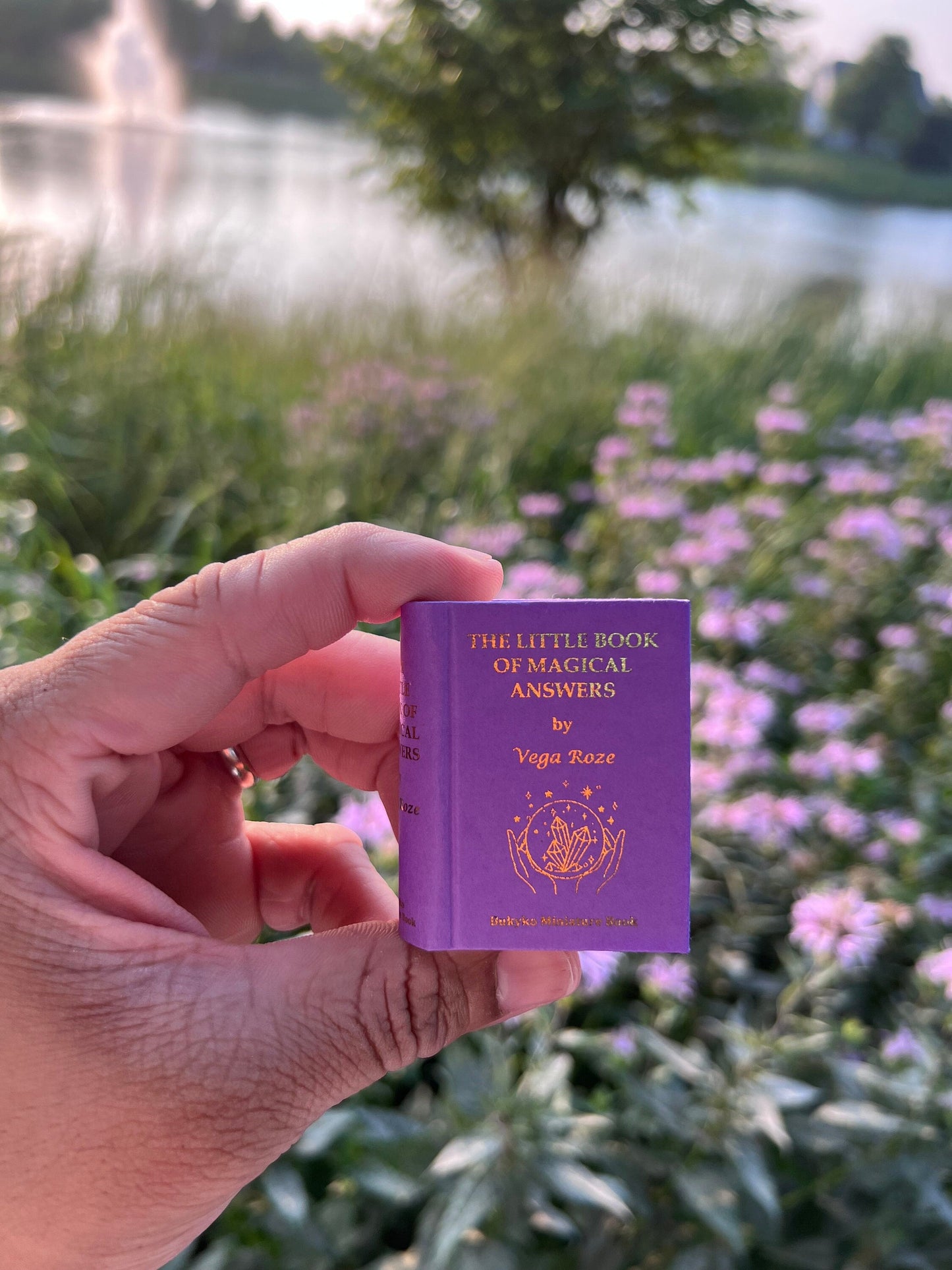 The Little Book of Magical Answers by Vega Roze Miniature Book