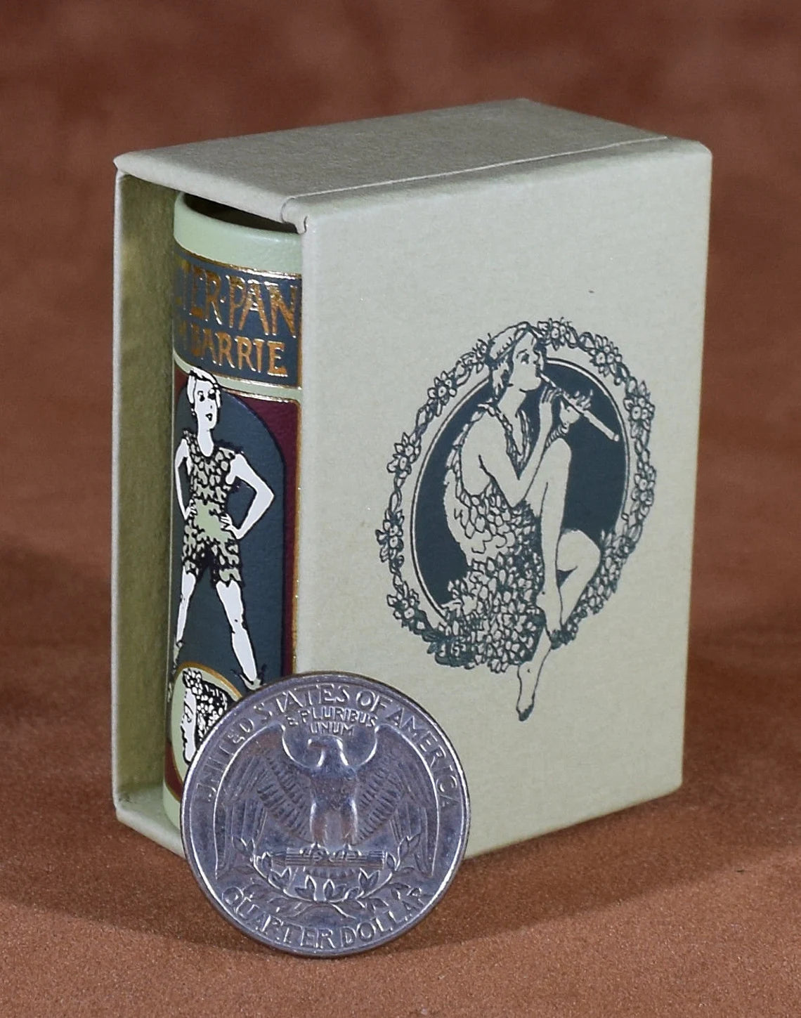 Peter Pan by J.M. Barrie Miniature Book Inactive