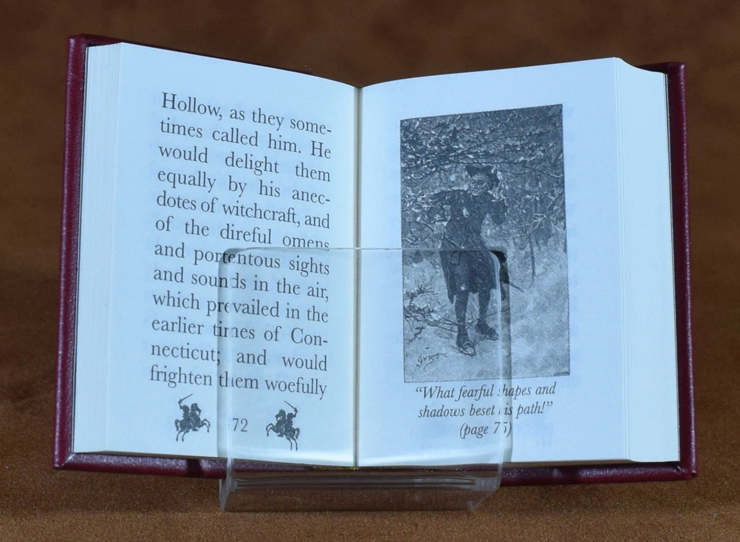 The Legend of Sleepy Hollow by Washington Irving Miniature Book