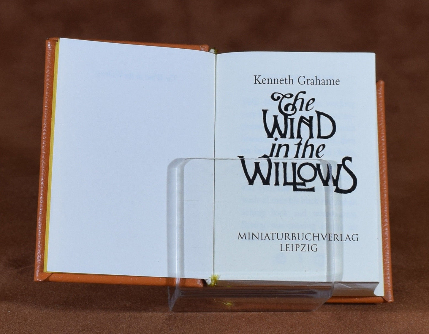 The Wind in the Willows Miniature Book