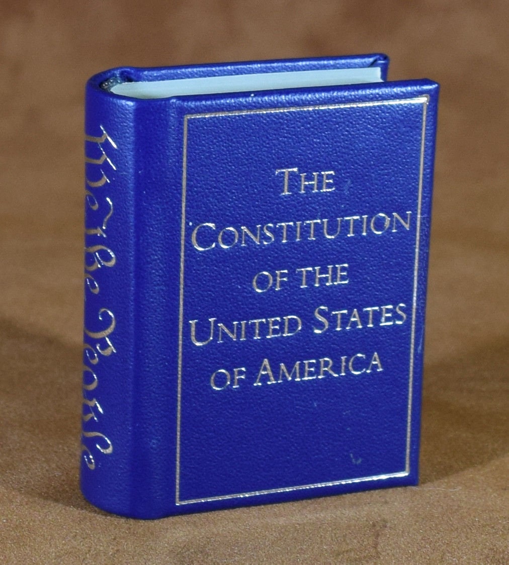 The Constitution of the USA | The Declaration of Independence Miniature Book