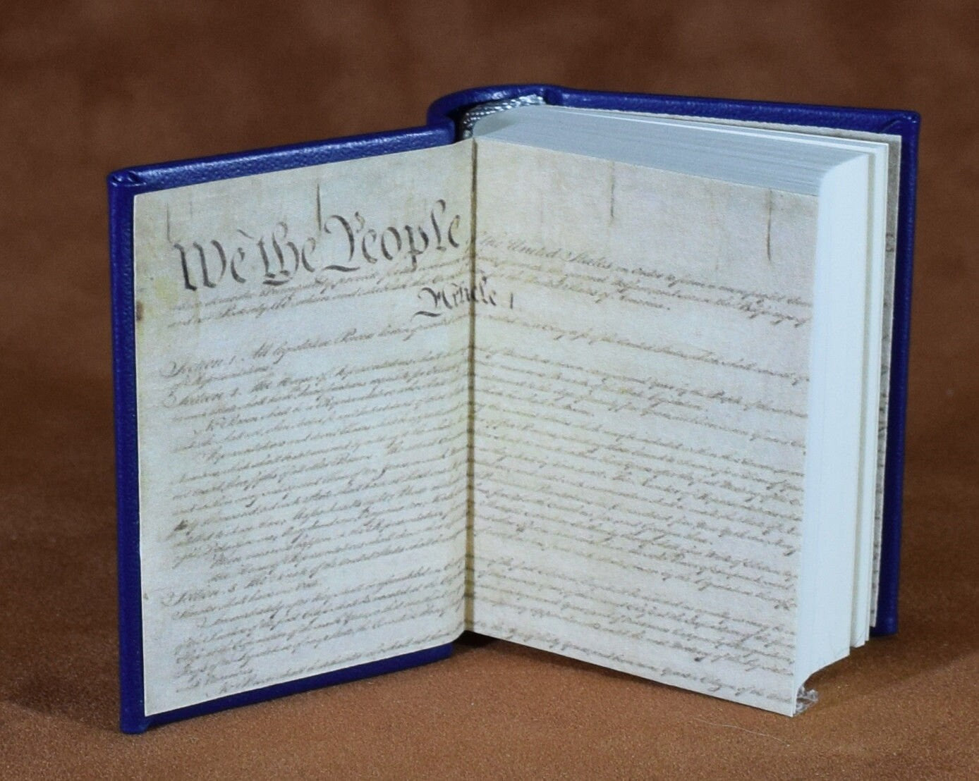 The Constitution of the USA | The Declaration of Independence Miniature Book