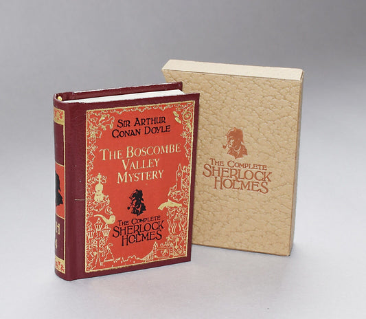 Sherlock Holmes Vol. 4 The Boscombe Valley Mystery by Sir Arthur Conan Doyle Miniature Book