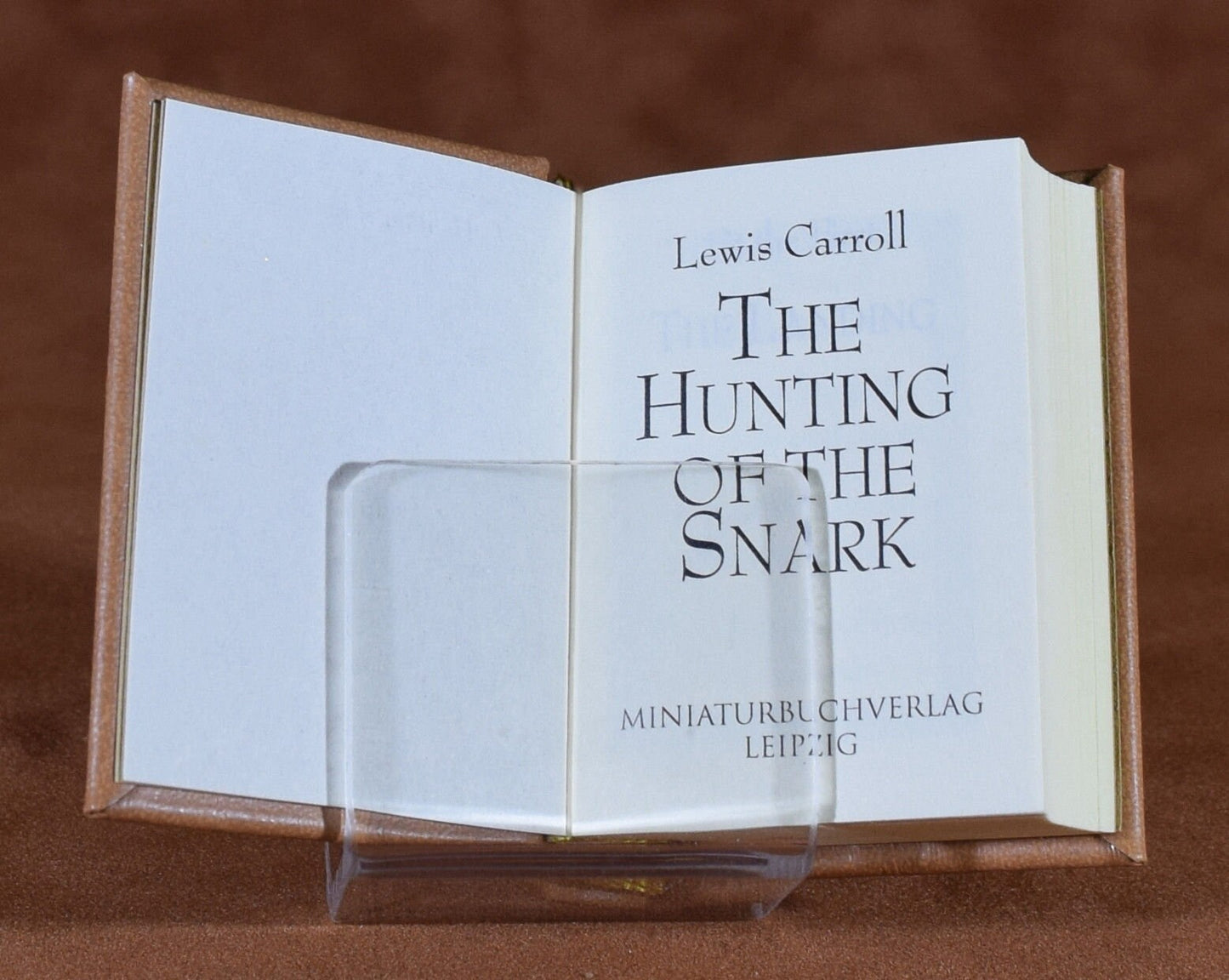 The Hunting of the Snark by Lewis Carroll Miniature Book