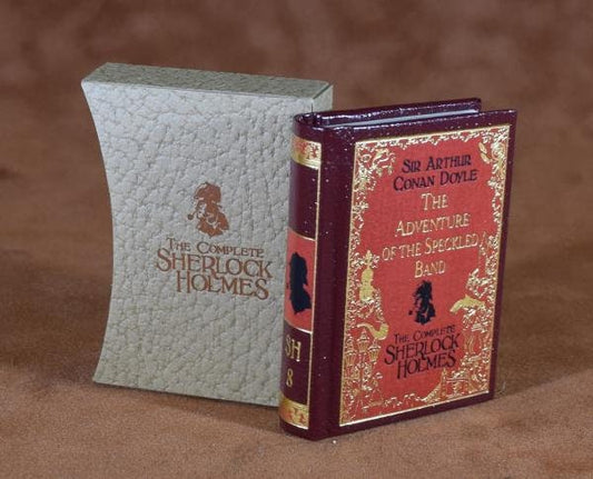 Sherlock Holmes Vol. 8 The Adventure of the Speckled Band by Sir Arthur Conan Doyle Miniature Book