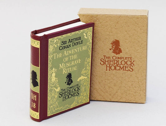 Sherlock Holmes Vol. 18 The Adventure of the Musgrave Ritual Miniature Book