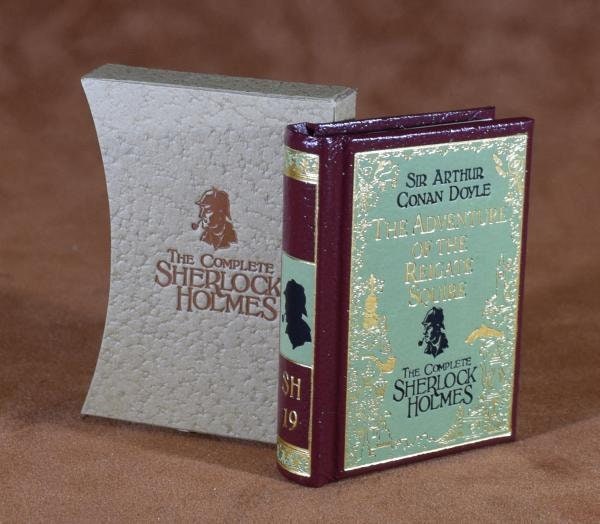 Sherlock Holmes Vol. 19 The Adventure of the Reigate Squire Miniature Book