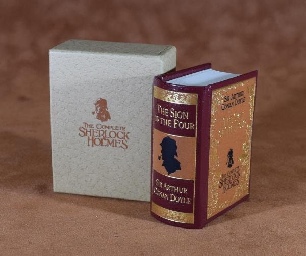 Sherlock Holmes The Sign of the Four by Sir Arthur Conan Doyle Miniature Book