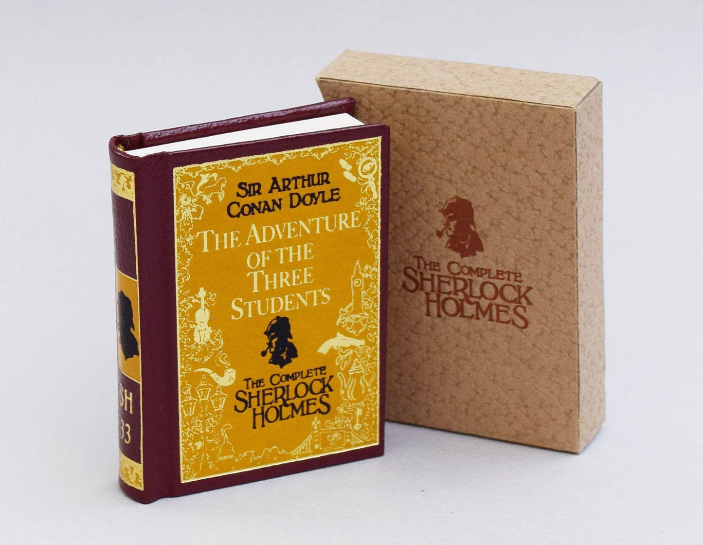 Sherlock Holmes Vol. 33 The Adventure of the Three Students Miniature Book