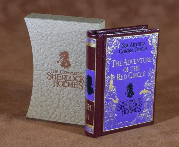 Sherlock Holmes Vol. 41 The Adventure of The Red Circle Miniature Book