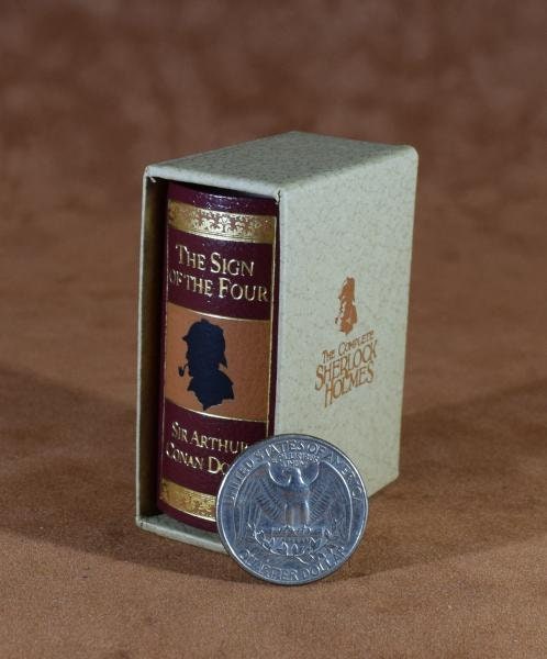 Sherlock Holmes The Sign of the Four by Sir Arthur Conan Doyle Miniature Book