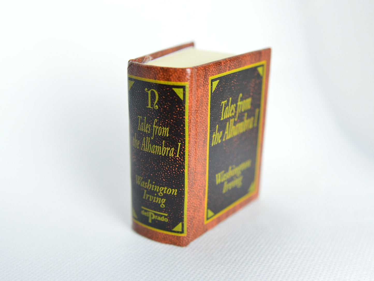 Tales from Alhambra I by Washington Irving Miniature Book English Text