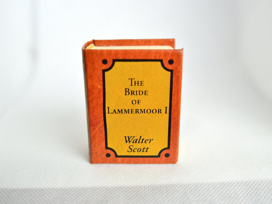 The Bride of  Lammermoor I by Walter Scott Miniature Book English Text