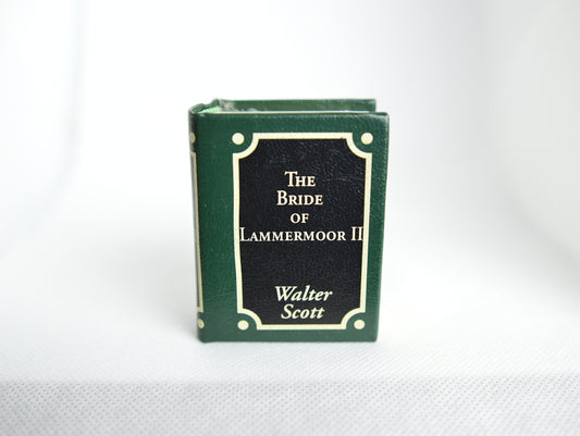 The Bride of Lammermoor II by Walter Scott Miniature Book English Text