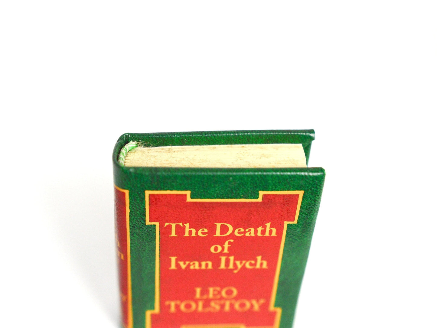 The Death of Ivan Ilych by Leo Tolstoy Miniature Book English Text