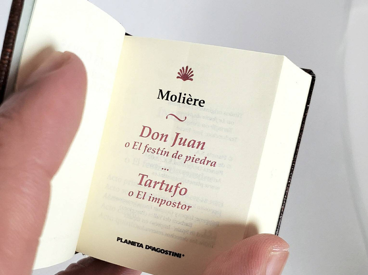 Don Juan | Tartufo by Molière Spanish Language Miniature Book