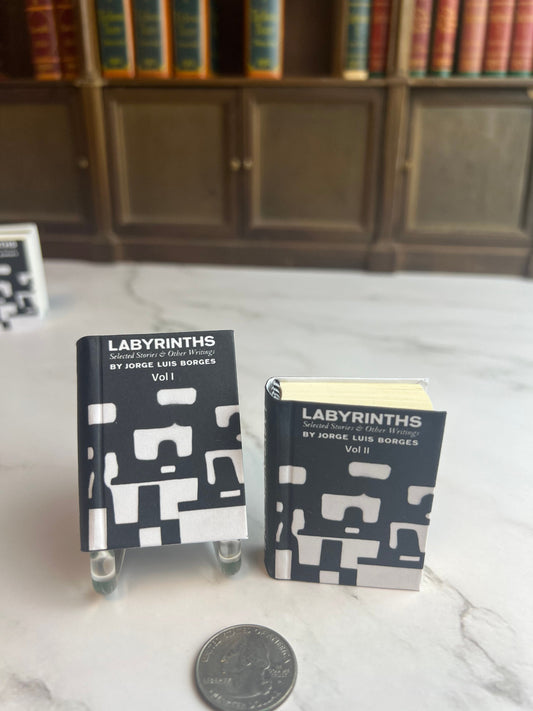 Labyrinths Selected Stories & Other Writings by Jorge Luis Borges 2 Vol Miniature Book Set