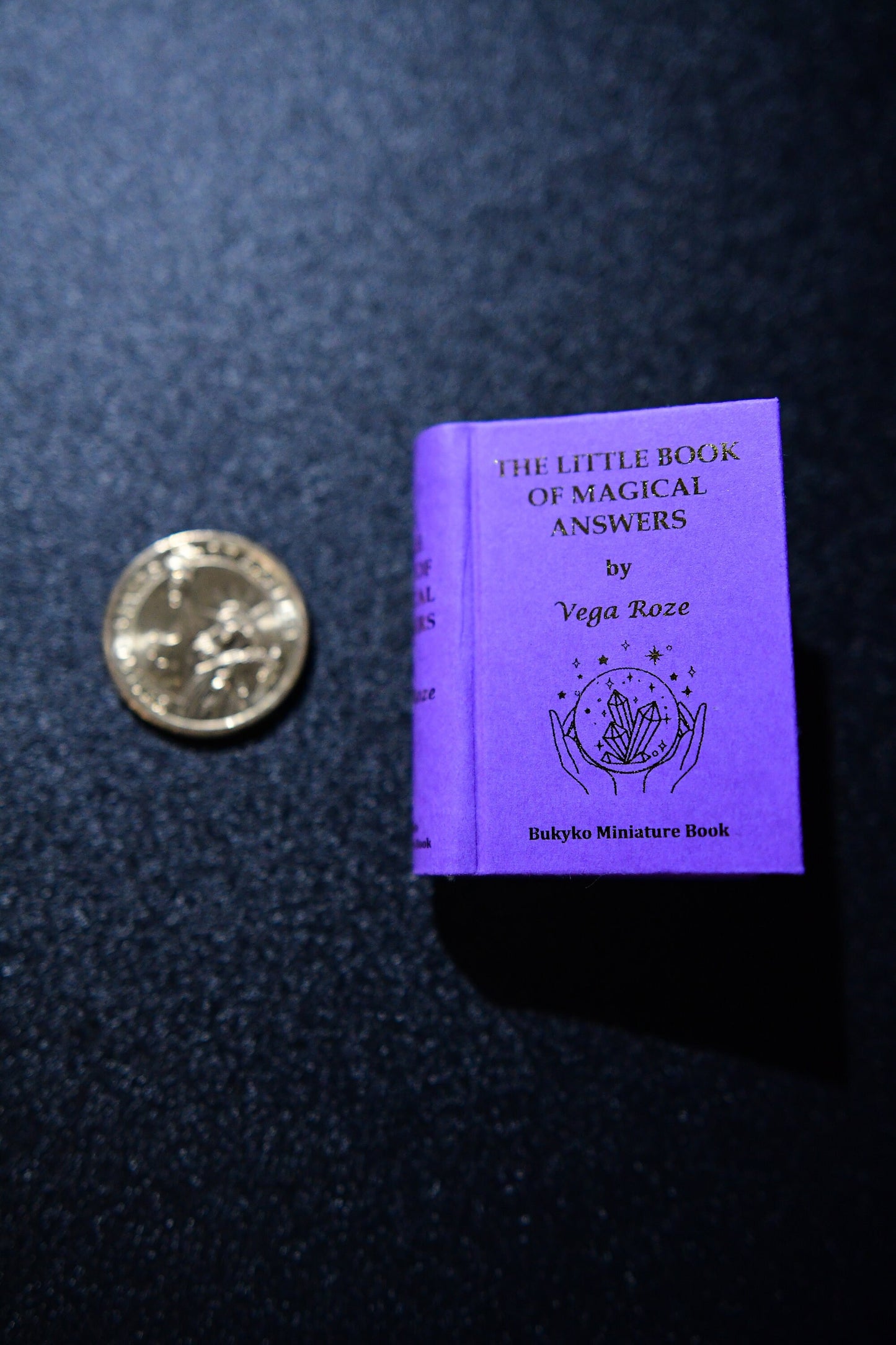 The Little Book of Magical Answers by Vega Roze  Miniature Book