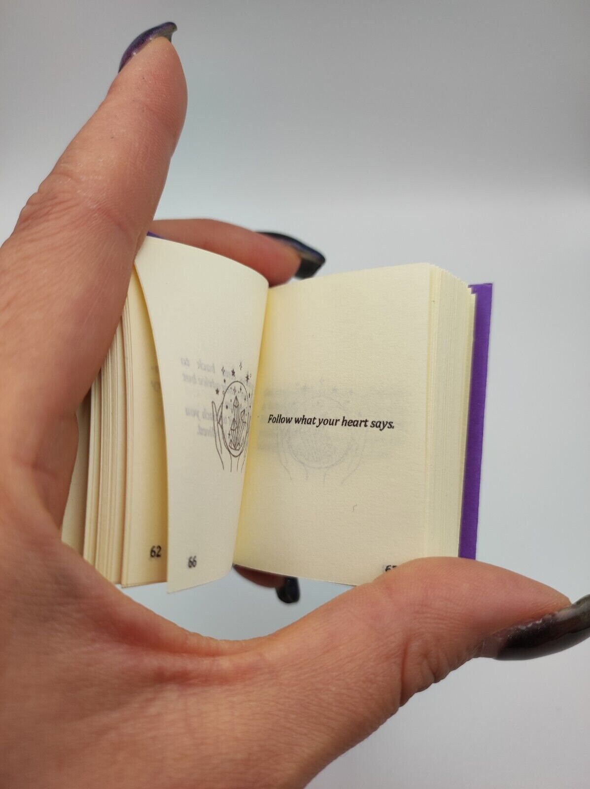 The Little Book of Magical Answers by Vega Roze  Miniature Book