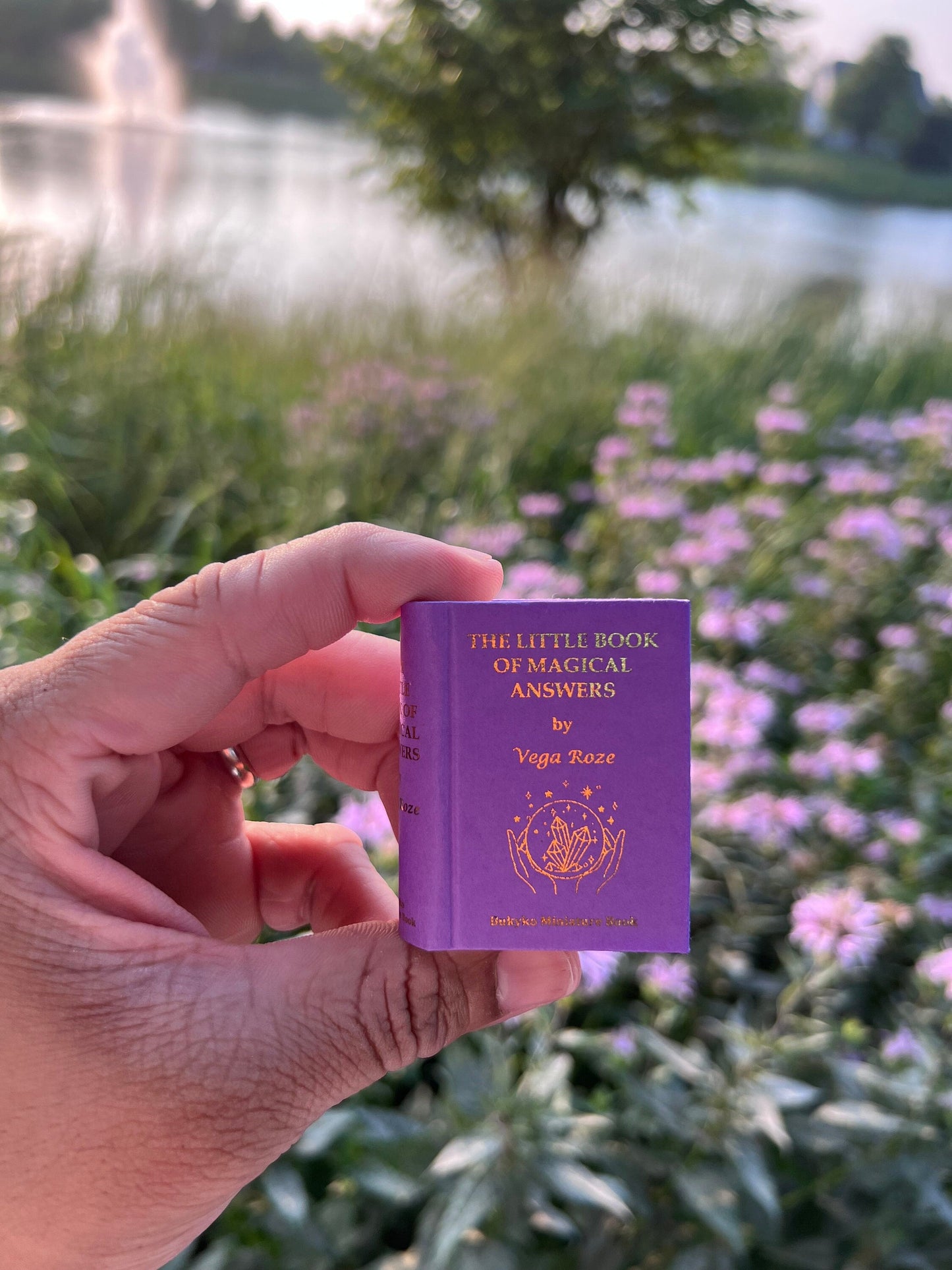 The Little Book of Magical Answers by Vega Roze  Miniature Book