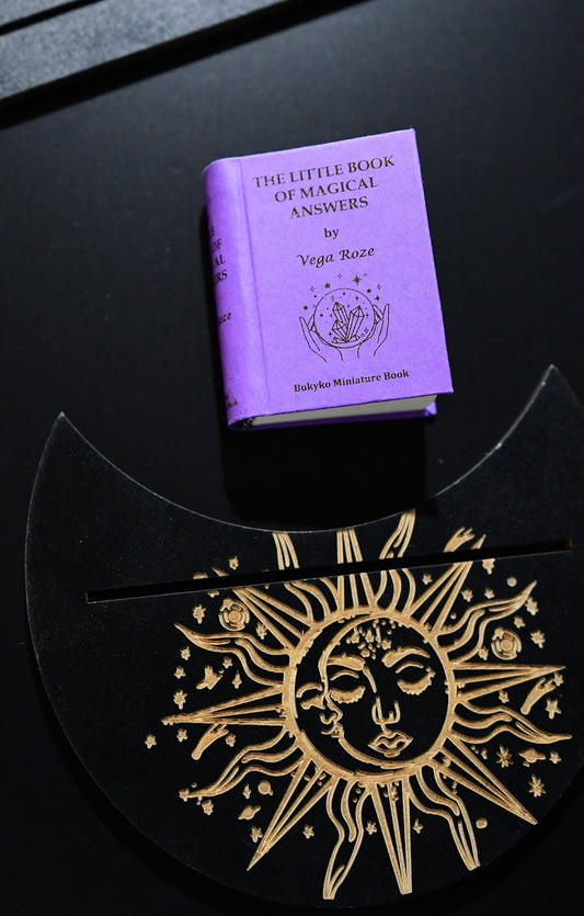 The Little Book of Magical Answers by Vega Roze  Miniature Book